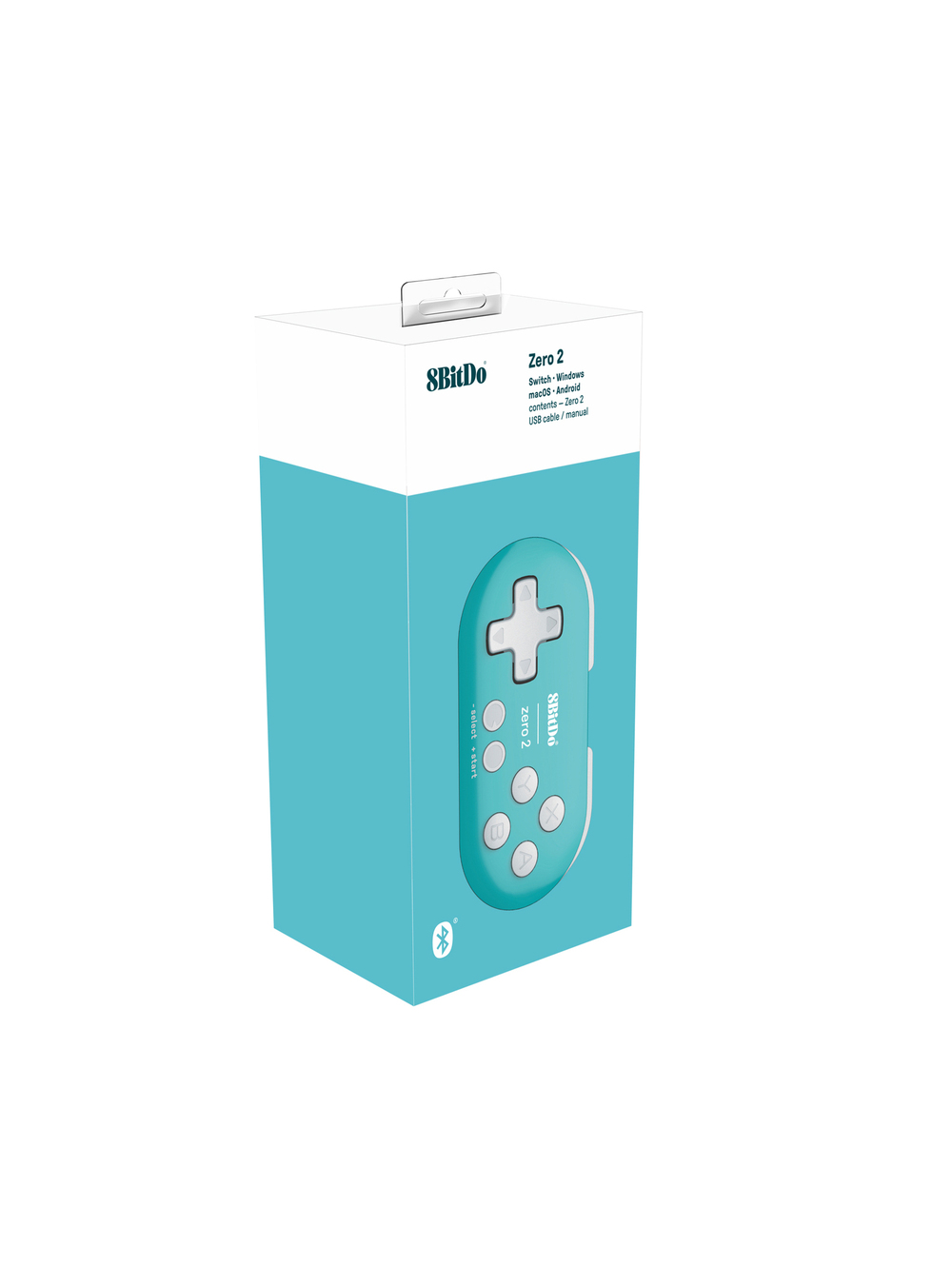 Zero 2 Bluetooth Keychain Mini Controller for Switch, PC & MAC - Turquoise